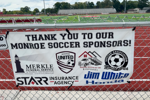 Monroe Soccer Sponsorship
